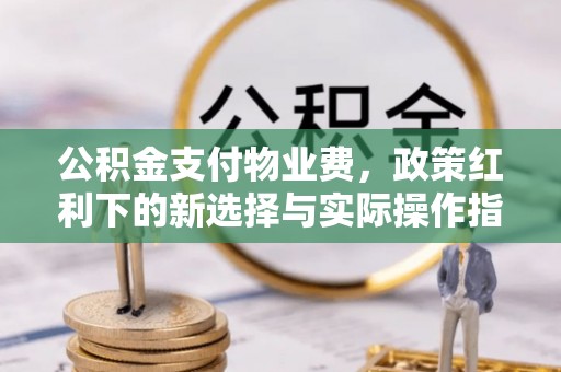 绵阳公积金支付物业费，政策红利下的新选择与实际操作指南