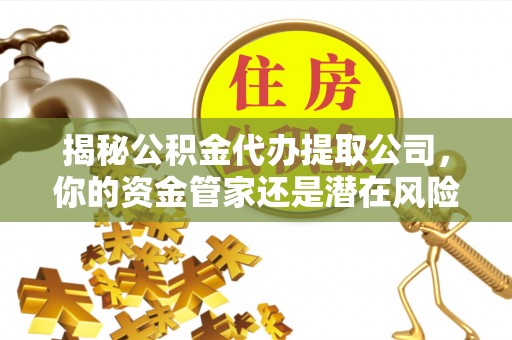 绵阳揭秘公积金代办提取公司，你的资金管家还是潜在风险？