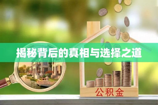 绵阳揭秘背后的真相与选择之道
