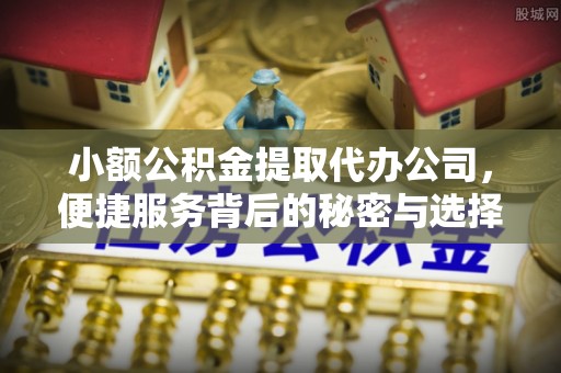 绵阳小额公积金提取代办公司，便捷服务背后的秘密与选择指南