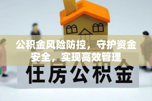 绵阳公积金风险防控，守护资金安全，实现高效管理