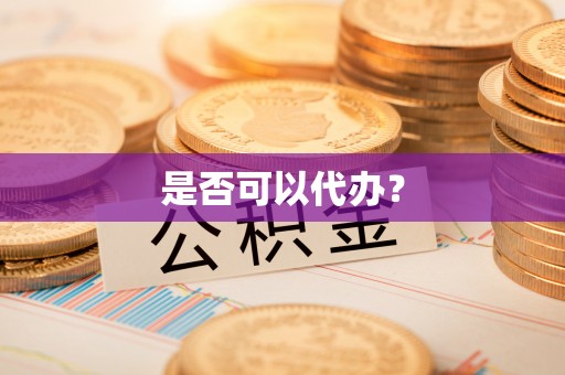 绵阳是否可以代办？