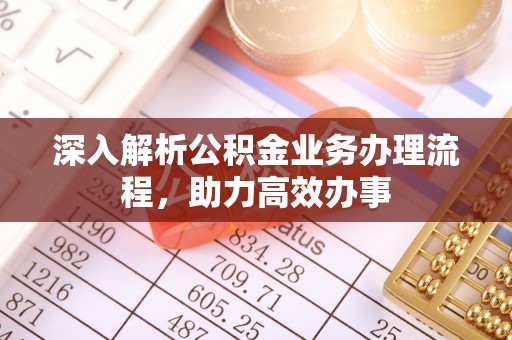 绵阳深入解析公积金业务办理流程，助力高效办事