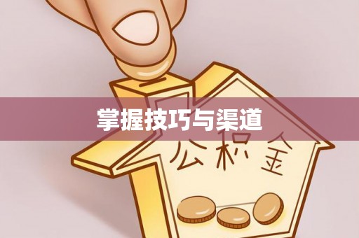 绵阳掌握技巧与渠道